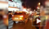 Появилось видео как автомобиль взорвался из-за курящего пассажирка
