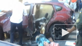 Кровавые последствия убийства Павла Шеремета попали на видео