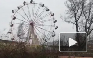 Видео: Штормовой ветер раскрутил колесо обозрения в Архипо-Осиповке до неприличных скоростей