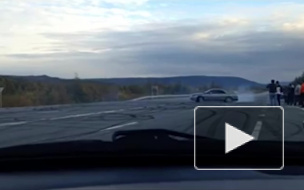 Появилось видео смертельного ДТП со стритрейсерами под Магаданом