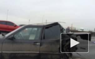 Массовое ДТП на КАДе: шесть машин столкнулись недалеко от Витебского проспекта