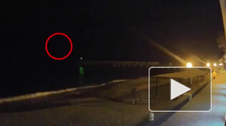 В сети появилось шокирующее видео момента крушения Ту-154 над Чёрным морем