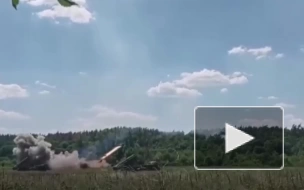 Минобороны РФ показало кадры стрельбы из "Ураганов" по подразделениям ВСУ