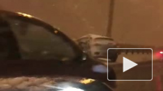 Метель спровоцировала аварии на ЗСД 