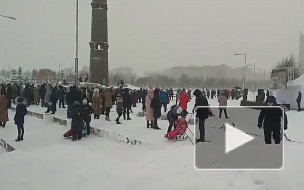 В парке 300-летия проходит акция "Память о подвиге"