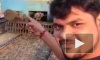 Шокирующие кадры из Индии: Парня сбил поезд на фоне которого он делал видеоселфи (18+)