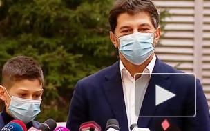 Мэр Тбилиси проголосовал на парламентских выборах