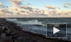 Из-за штормового ветра в Петербурге растет уровень воды