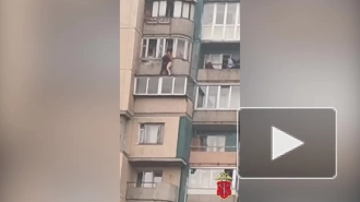 В Петербурге полицейский спас девушку от падения с 15-го этажа