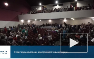 Видео: депутаты, администрация и Игорь Саруханов поздравили женщин Выборга с праздником
