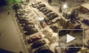 Видео из Подмосковья: В Видном неадекватный водитель протаранил 12 авто