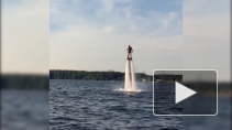 Александр Овечкин покоряет водную стихию