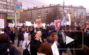 В Новосибирске завершилась первомайская "Монстрация"