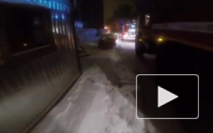 Сильный пожар в "трешке" на Турку тушили 15 человек