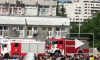 Появилось видео с места пожара в РУДН в Москве