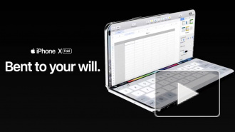 Apple показала на видео складной смартфон iPhone X Fold