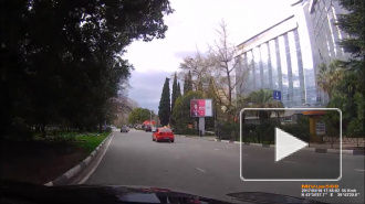 ДТП Сочи напротив гостиницы Москва.