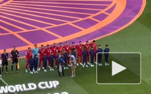 Футболисты сборной Ирана в знак протеста отказались петь гимн перед матчем с Англией на ЧМ-2022