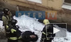 Видео: в пожаре на Рузовской улице спасли мужчину