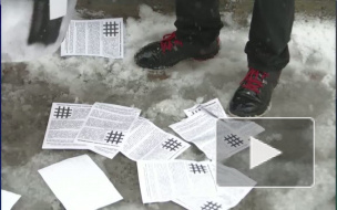 Другороссы приковались к тюрьме Трубецкого бастиона Петропавловки в защиту политзеков