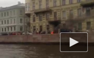 В центре Петербурга сгорело очередное авто