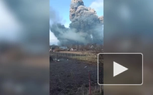 СМИ: взорванный в Винницкой области военный склад попал на видео