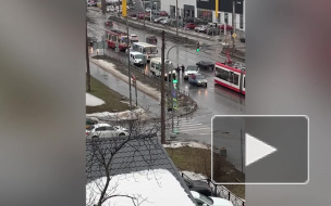 Водитель маршрутки устроил драку возле дома на Савушкина