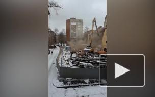 На Гаванской улице сносят историческое здание бани