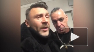 Шнуров и лидер Rammstein с матом обратились к петербуржцам