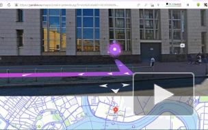 В панорамах "Яндекс.Карт" появилась возможность строить пешеходные маршруты
