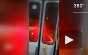 Появилось видео с места ДТП под Красноярском, где пострадали девять человек