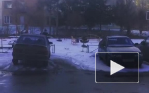 Детей сдуло штормовым ветром в Челябинске