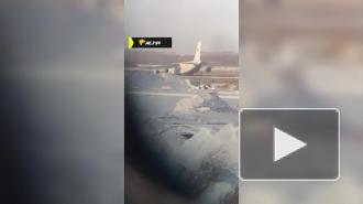 СМИ: Ан-124 выкатился за пределы взлетной полосы в Новосибирске