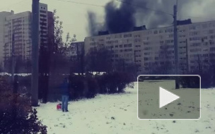 На проспекте Солидарности горел многоэтажный дом: появилось видео