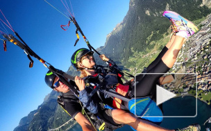 Ради сына Валерия решилась на парапланинг