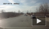 Очевидец снял ДТП с мотоциклистом в Рязани