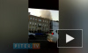 Видео: на Университетской набережной загорелся дом 