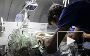 В Петербург из Крыма доставили двух новорожденных с тяжелыми врожденными пороками сердца