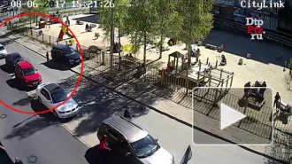 В сети появилось видео наезда автомобиля на ребенка в Петрозаводске