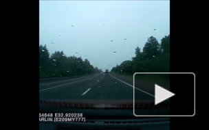 Жёсткое ДТП на трассе.