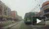 Видео: В Новосибирске два троллейбуса устроили гонки на маршруте