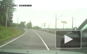 Видео: В Ленобласти водитель угрожал пистолетом другому из-за соблюдения ПДД 