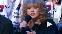 Жириновский наорал на Пугачеву на съемках "Поединка"
