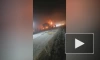 Под Новосибирском водитель заживо сгорел в грузовике после ДТП