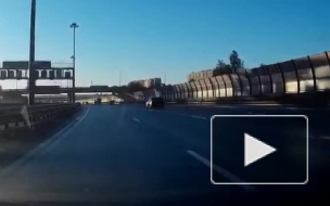 В Петербурге массовая авария парализовала движение на востоке КАД