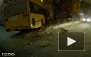 Пермь: столкновение автобуса и троллейбуса теперь увидели "глазами" троллейбуса