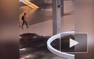 В Москве затопило торговый центр "Европолис"