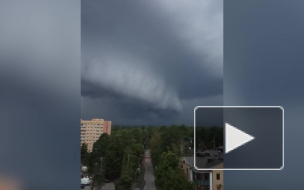В Ленинградской области наблюдали опасное явление природы - суперячейку