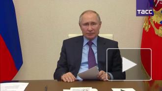 Путин считает, что странам ЕАЭС нужно эффективно координировать усилия по борьбе с COVID-19