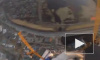 Петербуржцы сняли панорамное видео со шпиля "Лахта-центра"